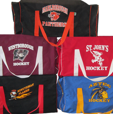 Stitch This Embroidery and Screen Printing Hockey bags